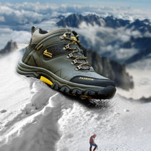 Load image into Gallery viewer, Outdoor Non-slip Snow Mens Boots Walking Climbing Hiking Shoes Mountain Sport Boots Hunting Men Winter Ankle Snow Hiking Boots Warm Water Resistant Non Slip Soft Shoes