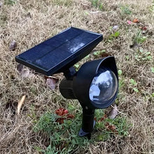 Load image into Gallery viewer, Outdoor Solar Rotating Color Projection Lamp