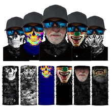 Load image into Gallery viewer, Outdoor Sport Seamless Bandanas Neck Warmer Buffe Face Shield Motorcycle Cycling Balaclava Headband Mask Hiking Fishing Scarf Bandanas Women Men Neck Gaiter Cover Turban Multipurpose Balaclava Elastic UV Face Shields for Women