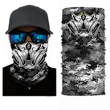 Load image into Gallery viewer, Outdoor Sport Seamless Bandanas Neck Warmer Buffe Face Shield Motorcycle Cycling Balaclava Headband Mask Hiking Fishing Scarf Bandanas Women Men Neck Gaiter Cover Turban Multipurpose Balaclava Elastic UV Face Shields for Women