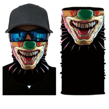 Load image into Gallery viewer, Outdoor Sport Seamless Bandanas Neck Warmer Buffe Face Shield Motorcycle Cycling Balaclava Headband Mask Hiking Fishing Scarf Bandanas Women Men Neck Gaiter Cover Turban Multipurpose Balaclava Elastic UV Face Shields for Women