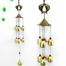 Load image into Gallery viewer, Outdoor Wind Chimes Yard Antique Superb Garden Copper Bells Wind-chimes Wall Hanging Decorations Best Metal Musical Wind Chime Home Decoration Amazing Addition To Patio Porch Garden Backyard