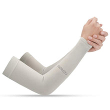 Load image into Gallery viewer, Outdoors Arm Sleeves Bicycle Sleeves Sun Protection Arm Cooling Sleeve Warmers UV Protection Sleeves Multi-functional High-elastic Outdoor Sports Sleeves Summer Sun Protection Running Cycling Sleeves Sunscreen Arm Warmer Sun Arm Cover