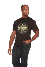 Load image into Gallery viewer, Outdoors Men's Bamboo Viscose/Organic Cotton Short Sleeve Graphic T-Shirt