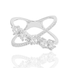 Load image into Gallery viewer, Oval Design Mini X Ring