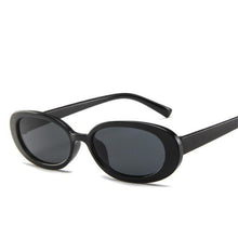 Load image into Gallery viewer, Oval Sunglasses For Women Retro Designer Glasses For Women/Men Small Eyewear For Women Tiny Small 90s Sunglasses Women Polarized Retro Oval Sunglasses Tinted Glasses
