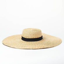 Load image into Gallery viewer, Oversized Big Modern Straw Hats For Women Summer Large Brim Sun Hat Luxury Beach Hat UV Protection Comfortable Hat For Party Summer Accessories