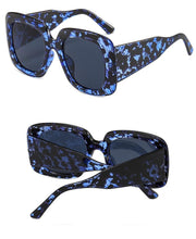 Load image into Gallery viewer, Oversized Leopard Unique & Attractive Designer Sunglasses For Women & Men Luxury Shades In Brown Square Size Sun Glasses Luxury Square Gradient Sun Glasses Shades
