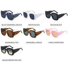 Load image into Gallery viewer, Oversized Leopard Unique & Attractive Designer Sunglasses For Women & Men Luxury Shades In Brown Square Size Sun Glasses Luxury Square Gradient Sun Glasses Shades