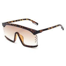 Load image into Gallery viewer, Oversized Shield Sunglasses for Women Men Square Rimless Fashion Shades Sunglasses For Women & Men Elegant Shades For Women Popular Oversized Festival Trendy Sunglasses For Men & Women