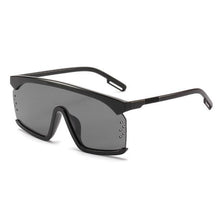 Load image into Gallery viewer, Oversized Shield Sunglasses for Women Men Square Rimless Fashion Shades Sunglasses For Women & Men Elegant Shades For Women Popular Oversized Festival Trendy Sunglasses For Men & Women