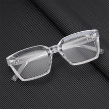 Load image into Gallery viewer, Oversized Square Reading Glasses For Men Women Portable Large Frame High Definition Computer Gaming Eyeglasses Eye Protection Eyewear Diopter 0~+ 3.00
