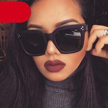 Load image into Gallery viewer, Oversized Women Square Retro Sunglasses Women Elegant Glasses For Women Luxury Eyeglasses Design Women/Men Ladies Fashion Comfortable Sunglasses