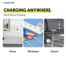 Load image into Gallery viewer, Overtime Dual USB Power Adapter Fast Charging Power Plug