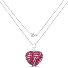 Load image into Gallery viewer, 8.58 Carat Genuine Ruby .925 Sterling Silver Pendant