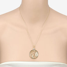 Load image into Gallery viewer, 0.32 Carat Genuine Blue Topaz .925 Sterling Silver Pendant