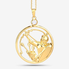 Load image into Gallery viewer, 0.33 Carat Genuine White Zircon .925 Sterling Silver Pendant