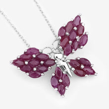 Load image into Gallery viewer, 3.12 Carat Genuine Ruby .925 Sterling Silver Pendant