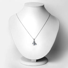 Load image into Gallery viewer, 0.78 Carat Genuine Blue Topaz .925 Sterling Silver Pendant