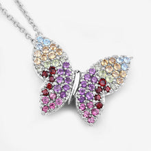 Load image into Gallery viewer, 1.62 Carat Genuine Multi Stones .925 Sterling Silver Pendant