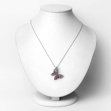 Load image into Gallery viewer, 1.62 Carat Genuine Multi Stones .925 Sterling Silver Pendant