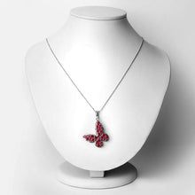 Load image into Gallery viewer, 4.72 Carat Genuine Ruby .925 Sterling Silver Pendant