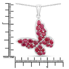 Load image into Gallery viewer, 4.72 Carat Genuine Ruby .925 Sterling Silver Pendant