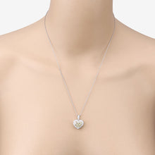 Load image into Gallery viewer, IGI Certified 4.51 Carat Genuine Light Yellow Diamond Center and 0.45cttw White Diamond 18K White Gold Pendant (4.96cttw)