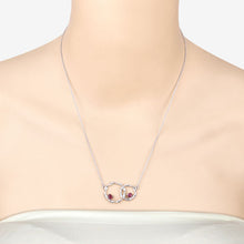 Load image into Gallery viewer, 0.70 Carat Genuine Ruby .925 Sterling Silver Pendant