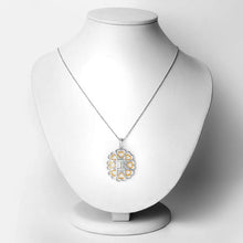 Load image into Gallery viewer, 2.10 Carat Genuine Green Amethyst .925 Sterling Silver Pendant