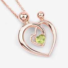 Load image into Gallery viewer, 0.25 Carat Genuine Peridot .925 Sterling Silver Pendant