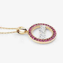 Load image into Gallery viewer, 0.64 Carat Genuine Ruby .925 Sterling Silver Pendant
