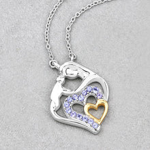 Load image into Gallery viewer, 0.28 Carat Genuine Tanzanite .925 Sterling Silver Pendant