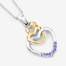 Load image into Gallery viewer, 0.14 Carat Genuine Tanzanite .925 Sterling Silver Pendant