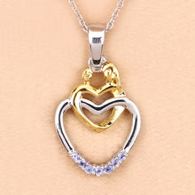 Load image into Gallery viewer, 0.14 Carat Genuine Tanzanite .925 Sterling Silver Pendant