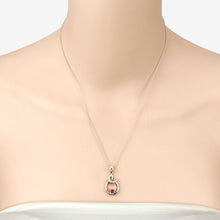 Load image into Gallery viewer, 0.20 Carat Genuine Ruby .925 Sterling Silver Pendant
