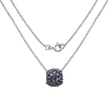 Load image into Gallery viewer, 3.08 Carat Genuine Tanzanite .925 Sterling Silver Pendant