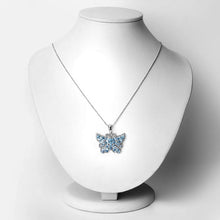 Load image into Gallery viewer, 4.84 Carat Genuine Swiss Blue Topaz .925 Sterling Silver Pendant