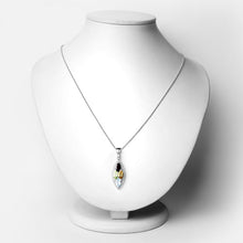 Load image into Gallery viewer, 2.35 Carat Genuine Multi Stones .925 Sterling Silver Pendant