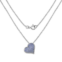 Load image into Gallery viewer, 2.98 Carat Genuine Tanzanite .925 Sterling Silver Pendant