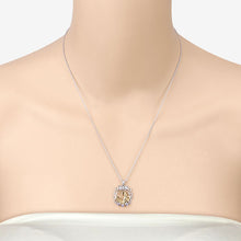 Load image into Gallery viewer, 0.11 Carat Genuine Tanzanite .925 Sterling Silver Pendant