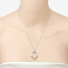 Load image into Gallery viewer, 0.18 Carat Genuine Blue Sapphire .925 Sterling Silver Pendant