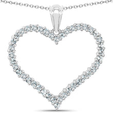 Load image into Gallery viewer, 2.10 Carat Genuine Blue Topaz .925 Sterling Silver Pendant