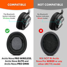 Load image into Gallery viewer, Arctis Nova Pro Wireless, Nova Elite & Nova Pro Omni Earpads - WC PadZ Nova Pro Wireless