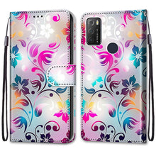Load image into Gallery viewer, Painted Leather Flip Phone Case For Xiaomi Redmi 8 9 9A 9C 9T Redmi 10 Lion Cat Butterfly Wallet Card Holder Stand Book Cover Colorful PU Leather Wallet Flip Cover Shockproof Card Slots Holder Side Pocket Magnetic Closure Stylish Case