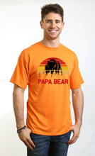 Load image into Gallery viewer, Papa Bear Men's Bamboo Viscose/Organic Cotton Short Sleeve Graphic T-Shirt