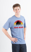 Load image into Gallery viewer, Papa Bear Men's Bamboo Viscose/Organic Cotton Short Sleeve Graphic T-Shirt