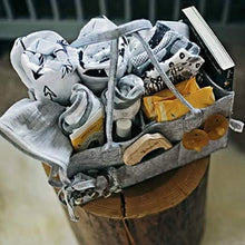 Load image into Gallery viewer, Parker Baby Diaper Caddy - Nursery Storage Bin and Car Organizer for Diapers and Baby Wipes
