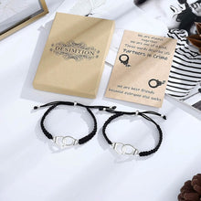 Load image into Gallery viewer, Partner in Crime Handcuff Friendship Bracelets