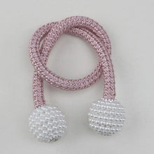 Load image into Gallery viewer, Pearl Magnetic Curtain Clip Curtain Holder Tieback Buckle Clips Hanging Ball Buckle Tie Back Curtain Accessories Home Decor Decorative Curtain Holdbacks Crystal Tie Backs For Curtains Curtain Holders For Window Draperies